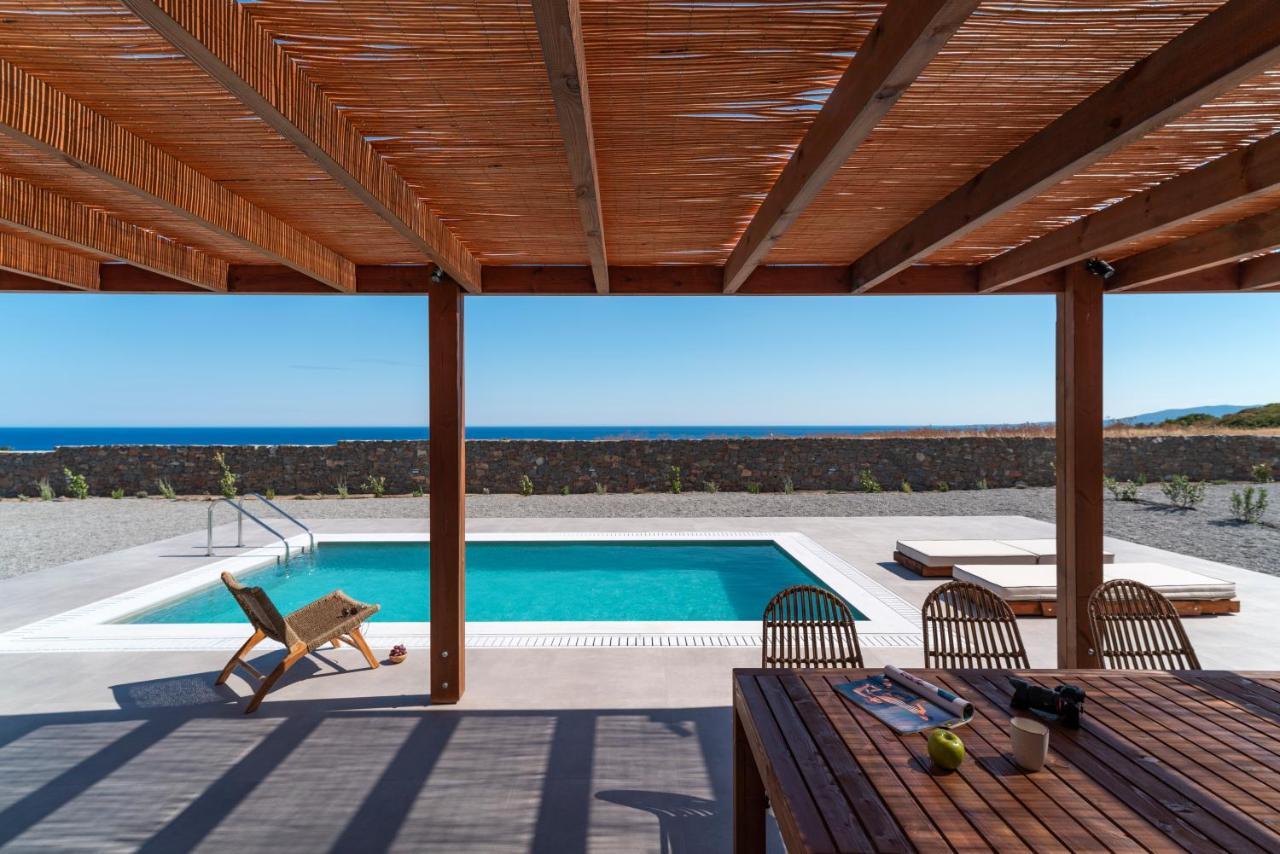 Terra D'Oro Sea View Villa With Private Pool Kiotari Buitenkant foto
